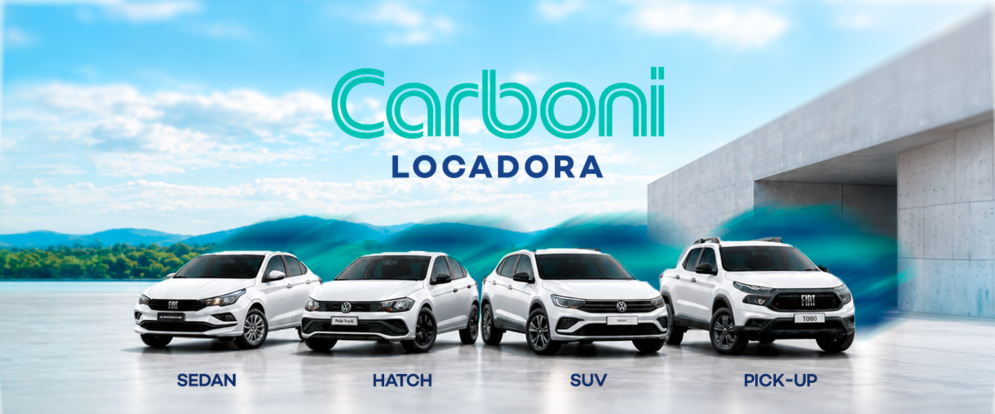 Carboni Locadora: Sedan, Hatch, SUV e Pick-up